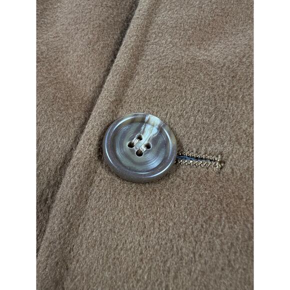 Vintage 1960's J. Press Long Polo Coat Amalgamated Union Tag Camel Hair - Picture 5 of 13